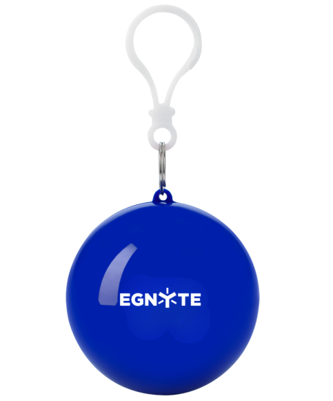 Poncho Ball Key Chain